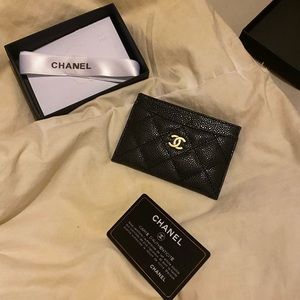 Chanel cardholder wallet